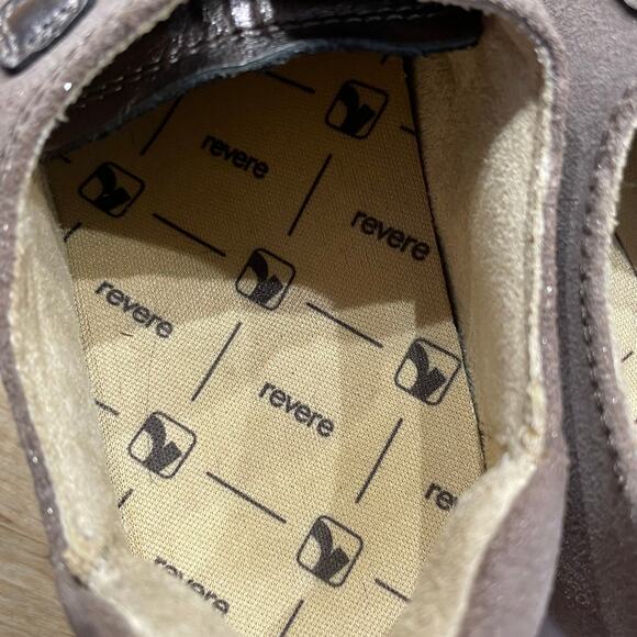 Revere Crete Women's Slip On Shoes Rusty Metallic Size 38 (US 7.5) EUC - Picture 5 of 7